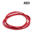 RED High Grade Natural Rounded Goatskin Leather 1.3mm dyed High Grade Natural Rounded Goatskin Leather 1.3mm dyed