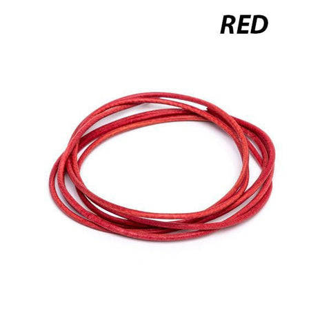 RED High Grade Natural Rounded Goatskin Leather 1.3mm dyed High Grade Natural Rounded Goatskin Leather 1.3mm dyed
