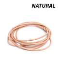 NATURAL High Grade Natural Rounded Goatskin Leather 1.3mm dyed High Grade Natural Rounded Goatskin Leather 1.3mm dyed
