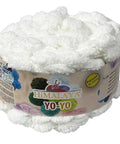 WHITE Himalaya Yoyo Yarn | Soft Knitting & Crochet Yarn Himalaya Yoyo Yarn | Soft Knitting & Crochet Yarn