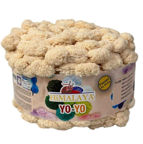BEIGE Himalaya Yoyo Yarn | Soft Knitting & Crochet Yarn Himalaya Yoyo Yarn | Soft Knitting & Crochet Yarn