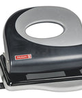 Hole Punch 20-Sheet Capacity – Black | Precise Paper Punch Hole Punch 20-Sheet Capacity – Black | Precise Paper Punch