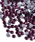 AMETHYST Hotfix Rhinestone, Glass Rhinestone Flat Back Cabochons, SS10 Hotfix Rhinestone, Glass Rhinestone Flat Back Cabochons, SS10