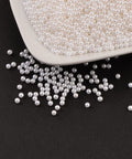 Imitation Pearl Acrylic Beads, NO HOLE , Round, White Imitation Pearl Acrylic Beads, NO HOLE , Round, White