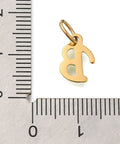 Ion Gold Plated 304 Stainless Steel Enamel Alphabet Letter Charms Ion Gold Plated 304 Stainless Steel Enamel Alphabet Letter Charms