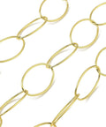 Ion Plated 24K Gold Plated 304 Stainless Steel Oval Link Chains | Soldered | 25×15×1mm Ion Plated 24K Gold Plated 304 Stainless Steel Oval Link Chains | Soldered | 25×15×1mm
