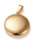 Ion Plated 316 Stainless Steel Locket Pendant Charm 20x23mm Ion Plated 316 Stainless Steel Locket Pendant Charm 20x23mm