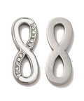 STAINLESS STEEL Ion Plating 304 Stainless Steel Enamel Connector, with Crystal Rhinestone, Infinity , 20x7.5x2mm Ion Plating 304 Stainless Steel Enamel Connector, with Crystal Rhinestone, Infinity , 20x7.5x2mm