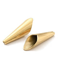 Ion Plating(IP) 304 Stainless Steel Bead Cone, Golden, 15.5x4.5mm, Hole: 0.7mm Ion Plating(IP) 304 Stainless Steel Bead Cone, Golden, 15.5x4.5mm, Hole: 0.7mm