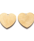 Ion Plating (IP) 304 Stainless Steel, Heart, Golden, 23.5x25mm Ion Plating (IP) 304 Stainless Steel, Heart, Golden, 23.5x25mm