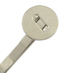 Iron Hair Bobby Pin Findings, Platinum, 51x8x5mm Iron Hair Bobby Pin Findings, Platinum, 51x8x5mm