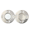 SILVER Iron Magnetic Snap Buttons – Flat Round Fasteners for Bags, Purses & Clothing, 12.5mm Iron Magnetic Snap Buttons – Flat Round Fasteners for Bags, Purses & Clothing, 12.5mm