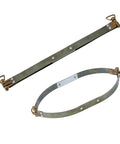 Iron Purse Internal Flex Frame with Loops, Rectangle, Antique Bronze Iron Purse Internal Flex Frame with Loops, Rectangle, Antique Bronze