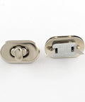 Iron Purse Twist Turn Lock Sets – Platinum Bag Hardware Closure for DIY Handbag, Clutch, Wallet Iron Purse Twist Turn Lock Sets – Platinum Bag Hardware Closure for DIY Handbag, Clutch, Wallet