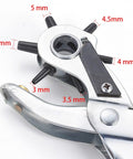 Iron Revolving Hole Punch Pliers for leather, rubber Iron Revolving Hole Punch Pliers for leather, rubber