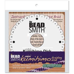 (KD602) KUMIHIMO DISK 4.25 IN ENG INSTR EA. 35MM HOLE (1 PC) (KD602) KUMIHIMO DISK 4.25 IN ENG INSTR EA. 35MM HOLE (1 PC)