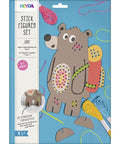 BEAR Kids Embroidery Set – Beginner Needlecraft Kit for Children Kids Embroidery Set – Beginner Needlecraft Kit for Children