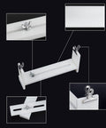 Knotting Bracelet Jig Tool, with Iron Screw, Stainless Steel Clamp, Weaving Tool Kit Knotting Bracelet Jig Tool, with Iron Screw, Stainless Steel Clamp, Weaving Tool Kit