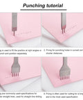 Leather Craft Hole Punches Tool, with Imitation Leather kit Leather Craft Hole Punches Tool, with Imitation Leather kit