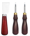 Leather Crafting Tools Set, with Leather Skiving Knife & Edge Beveler Leather Crafting Tools Set, with Leather Skiving Knife & Edge Beveler