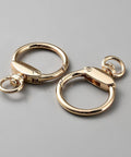 Light Gold Gourd Swivel Clasp | Alloy Bag & Keychain Hook, 29×44×6mm Light Gold Gourd Swivel Clasp | Alloy Bag & Keychain Hook, 29×44×6mm