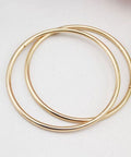 Light Gold Iron Ring Bag Handles, 11cm diameter Light Gold Iron Ring Bag Handles, 11cm diameter