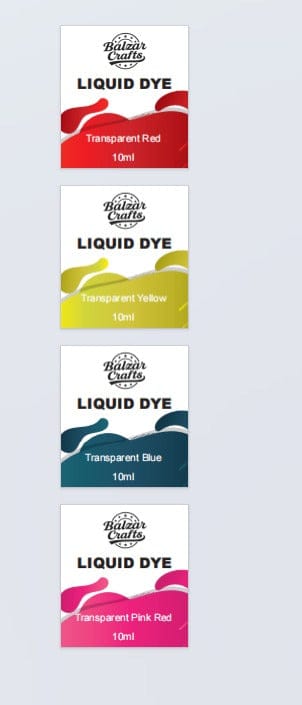Liquid Dye for Epoxy & UV Resin Crafts – Vibrant Concentrated Resin Colorant for Jewelry & DIY Art Liquid Dye for Epoxy & UV Resin Crafts – Vibrant Concentrated Resin Colorant for Jewelry & DIY Art