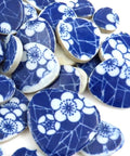 CHINA FLOWER Loose Pebble-Shaped Ceramic Mosaic Tiles – 125g Pebble Ceramic Mosaic Tiles 125g | Indoor & Outdoor Mosaic Supplies