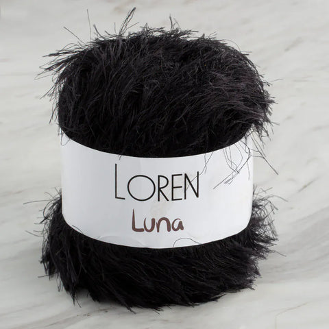 R004 Loren Luna Eyelash Yarn – Soft Knitting and Crochet Yarn for Apparel, Accessories & Baby Projects Loren Luna Eyelash Yarn – Soft Knitting and Crochet Yarn for Apparel, Accessories & Baby Projects