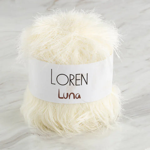 R083 Loren Luna Eyelash Yarn – Soft Knitting and Crochet Yarn for Apparel, Accessories & Baby Projects Loren Luna Eyelash Yarn – Soft Knitting and Crochet Yarn for Apparel, Accessories & Baby Projects