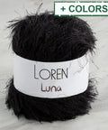 Loren Luna Eyelash Yarn – Soft Knitting and Crochet Yarn for Apparel, Accessories & Baby Projects Loren Luna Eyelash Yarn – Soft Knitting and Crochet Yarn for Apparel, Accessories & Baby Projects