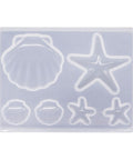Marine Organism Silicone Resin Casting Mold for UV & Epoxy Resin Jewelry Making – White, 85x61mm Marine Organism Silicone Resin Casting Mold for UV & Epoxy Resin Jewelry Making – White, 85x61mm