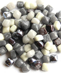 Micro Cube Recycled Glass Mosaic Tile Mix – Standard & Iridised Micro Cube Recycled Glass Mosaic Tile Mix 4.8mm | BalzarCrafts