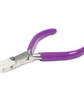 Mini Chain Nose Nylon Jaw Plier, 90mm Beadsmith Mini Double Nylon Jaw Flatnose Plier with Spring