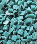 VIBRANT TEAL Mini Glass Mosaic Tiles 10x10mm – 200g Mini Glass Mosaic Tiles 10x10mm | Premium Mosaic Supplies Cyprus