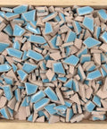 AZURE Mini Jigsaw Ceramic Mosaic Tiles – 100g Pack Mini Jigsaw Ceramic Mosaic Tiles – 100g Pack | BalzarCrafts