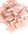 PINK BLUSH Mini Vitreous Glass Mosaic Tiles 10x10mm – Silky Grey Grey Mini Vitreous Glass Mosaic Tiles 10x10mm | BalzarCrafts