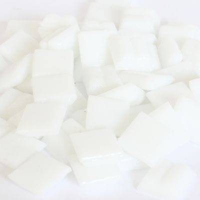 MATTE WHITE Mini Vitreous Glass Mosaic Tiles 10x10mm – Silky Grey Grey Mini Vitreous Glass Mosaic Tiles 10x10mm | BalzarCrafts
