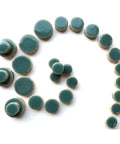 Mixed-Size Glazed Ceramic Circle Mosaic Tiles Mixed-Size Glazed Ceramic Circle Mosaic Tiles