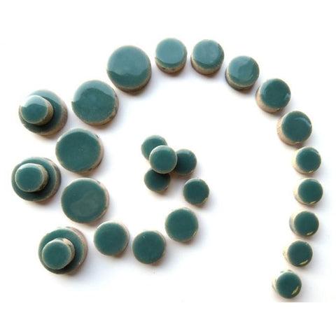 Mixed-Size Glazed Ceramic Circle Mosaic Tiles Mixed-Size Glazed Ceramic Circle Mosaic Tiles
