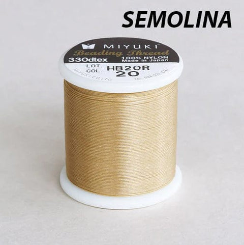SEMOLINA Miyuki Beading Thread 50 meters Miyuki Beading Thread 50 meters