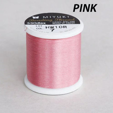 PINK Miyuki Beading Thread 50 meters Miyuki Beading Thread 50 meters