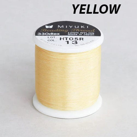 YELLOW Miyuki Beading Thread 50 meters Miyuki Beading Thread 50 meters
