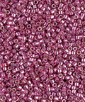 Miyuki Delica 11/0 Duracoat Galvanized Hot Pink, DB1840 Miyuki Delica 11/0 Duracoat Galvanized Hot Pink, DB1840
