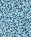 Miyuki Delica 11/0 Duracoat Opaque Moody Blue DB2129 Miyuki Delica 11/0 Duracoat Opaque Moody Blue DB2129