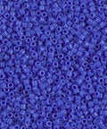 Miyuki Delica 11/0 Opaque Cyan Blue DB1138 Miyuki Delica 11/0 Opaque Cyan Blue DB1138