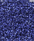 Miyuki Delica 11/0 Seed Beads – Duracoat Galvanized Navy Miyuki Delica 11/0 Duracoat Navy Beads | BalzarCrafts