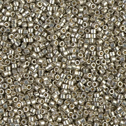 Miyuki Miyuki 11/0 Delica Duracoat Galvanized light Pewter DB1851