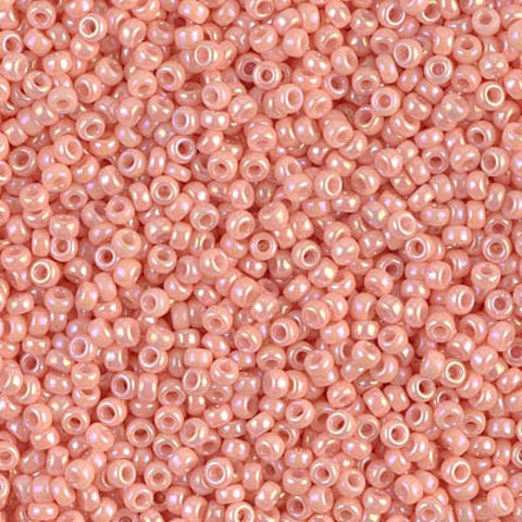 Miyuki Miyuki Seed Beads 11/0 Opaque Salmon Luster Color 0596