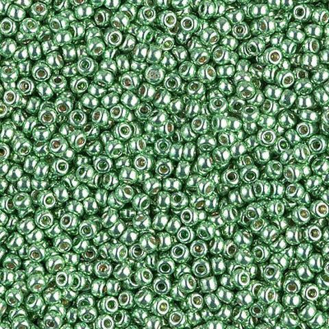 Miyuki Seed Beads 11/0 Duracoat Galvanized Mint 4214 Miyuki Seed Beads 11/0 Duracoat Galvanized Mint 4214